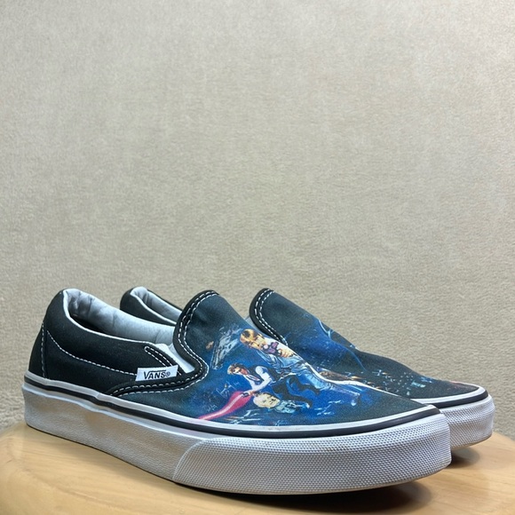 Vans x Star Wars New Hope Classic Slip On Unisex Sneaker Shoes M 5.5 / W 7 - Picture 2 of 11